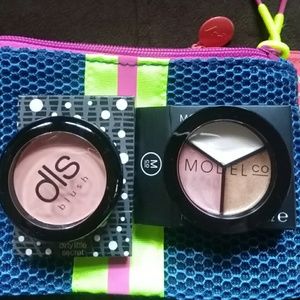 Various makeup and cosmetic bags